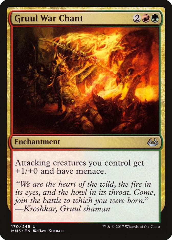 Gruul War Chant [Modern Masters 2017] 170