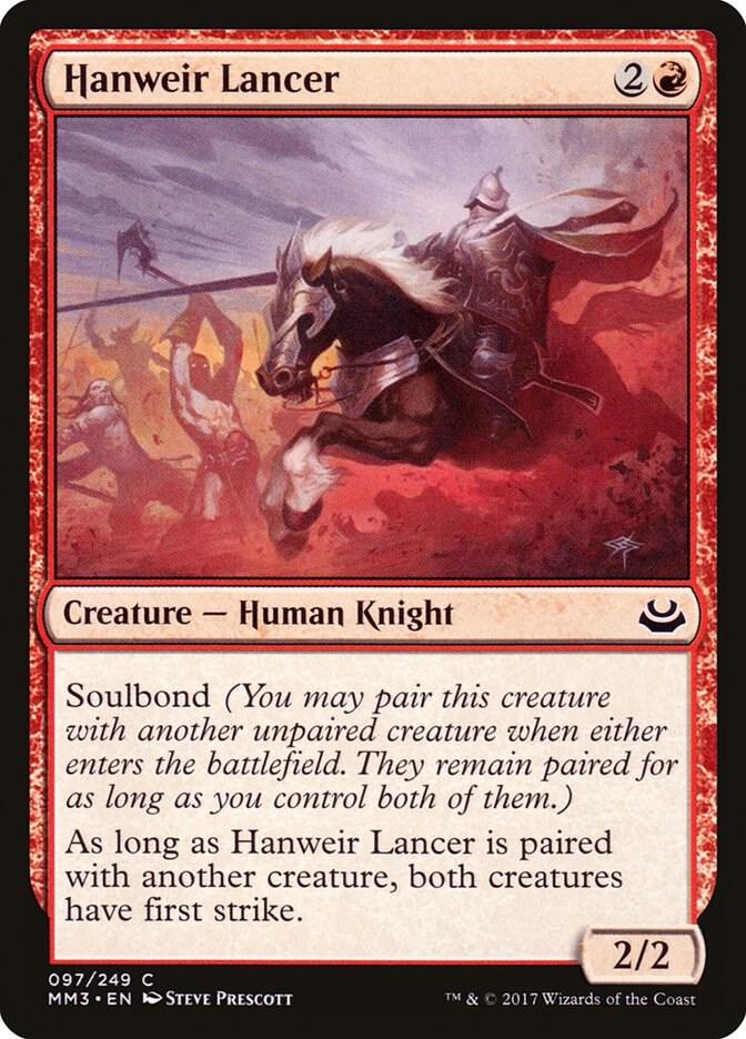 Hanweir Lancer [Modern Masters 2017] 97