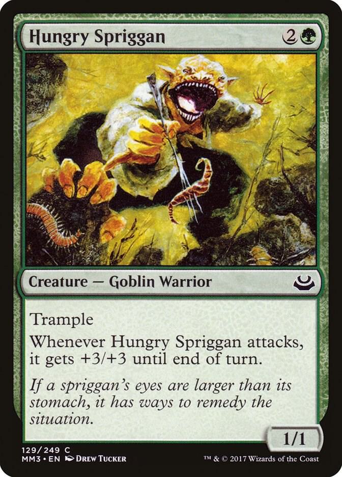 Hungry Spriggan [Modern Masters 2017] 129