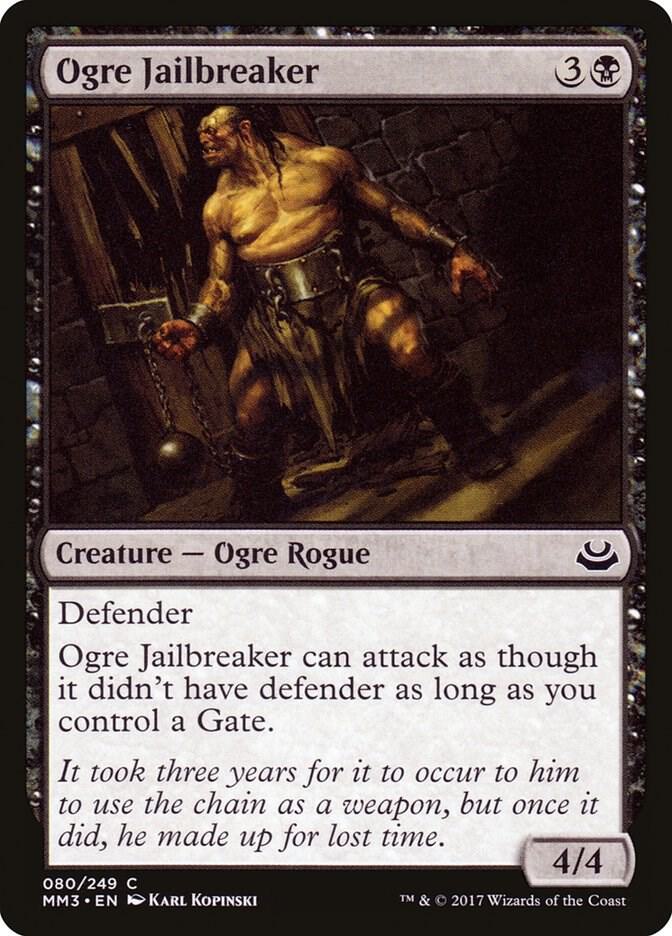 Ogre Jailbreaker [Modern Masters 2017] 80