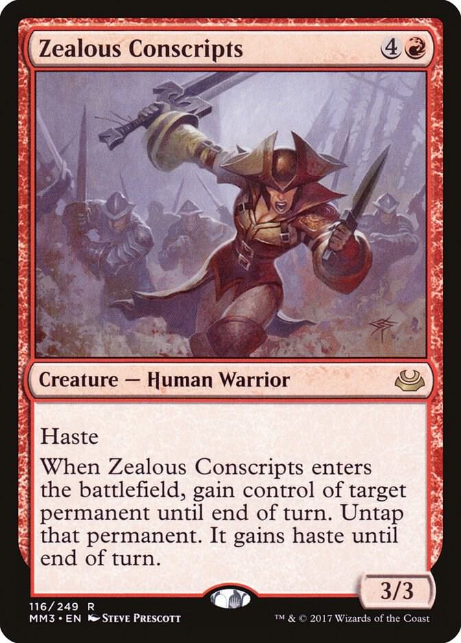 Zealous Conscripts [Modern Masters 2017] 116