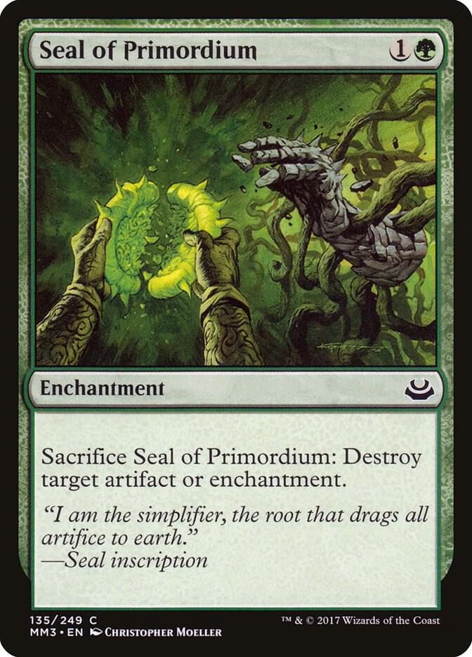 Seal of Primordium [Modern Masters 2017] 135