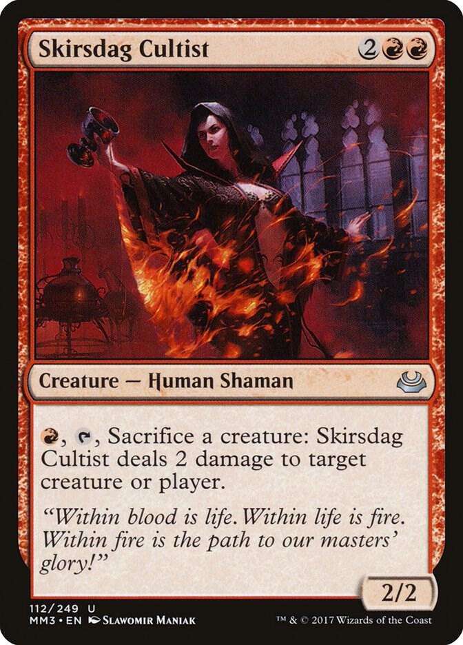 Skirsdag Cultist [Modern Masters 2017] 112