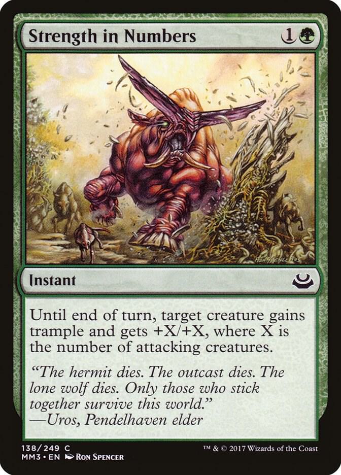 Strength in Numbers [Modern Masters 2017] 138