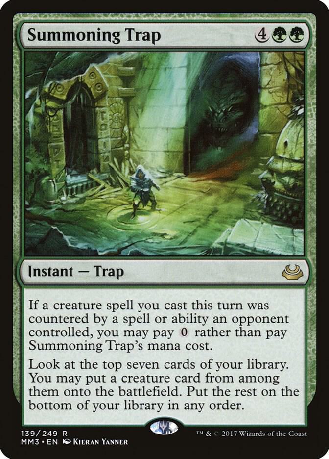 Summoning Trap [Modern Masters 2017] 139