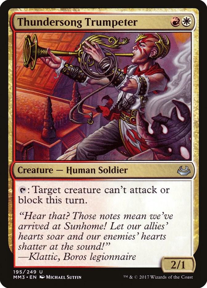 Thundersong Trumpeter [Modern Masters 2017] 195