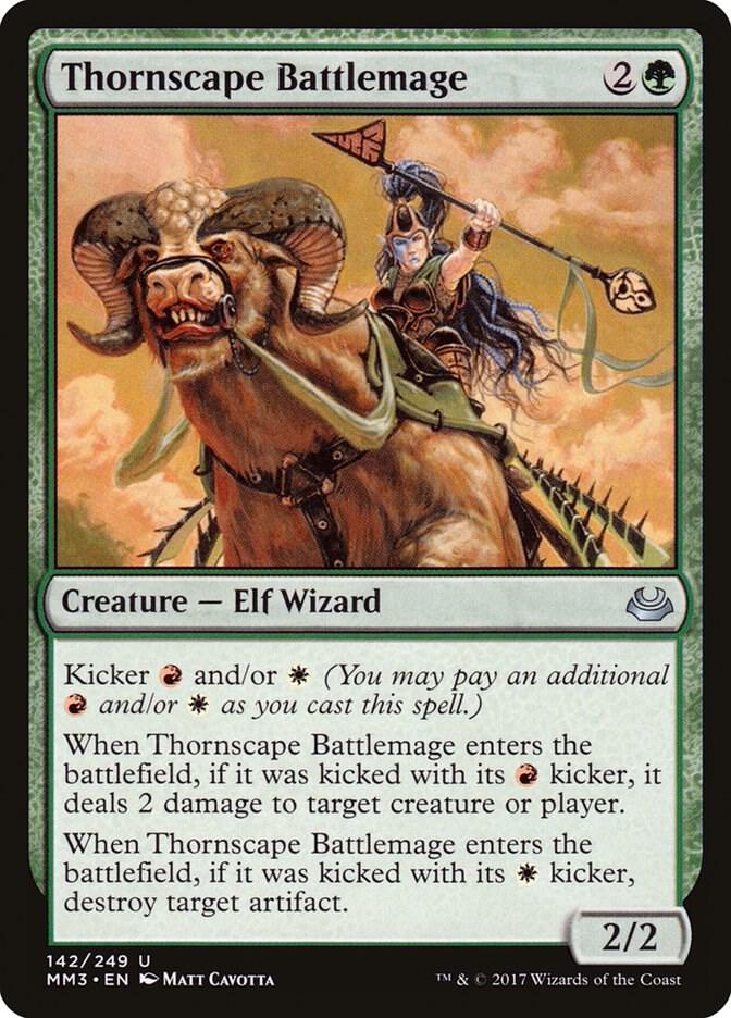 Thornscape Battlemage [Modern Masters 2017] 142