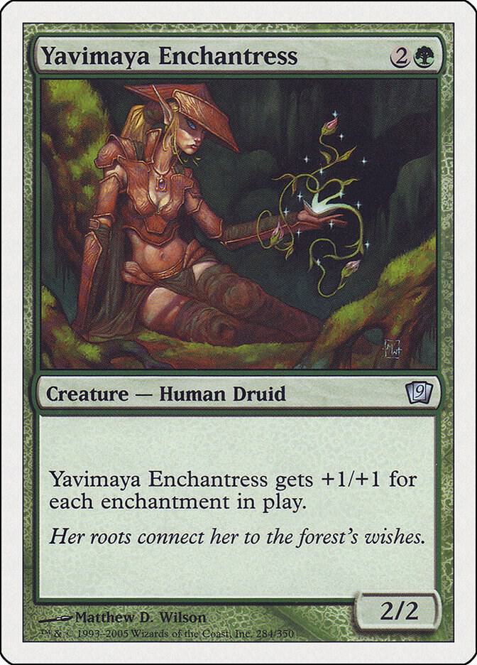 Yavimaya Enchantress [9th Edition] 284