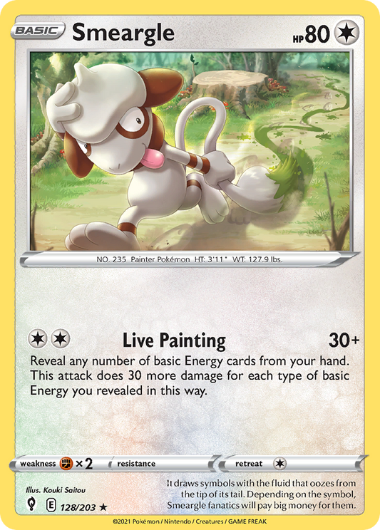 Smeargle - 128/203 Evolving Skies