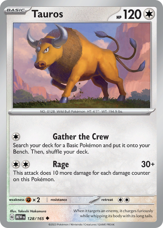 Tauros - 128/165 151