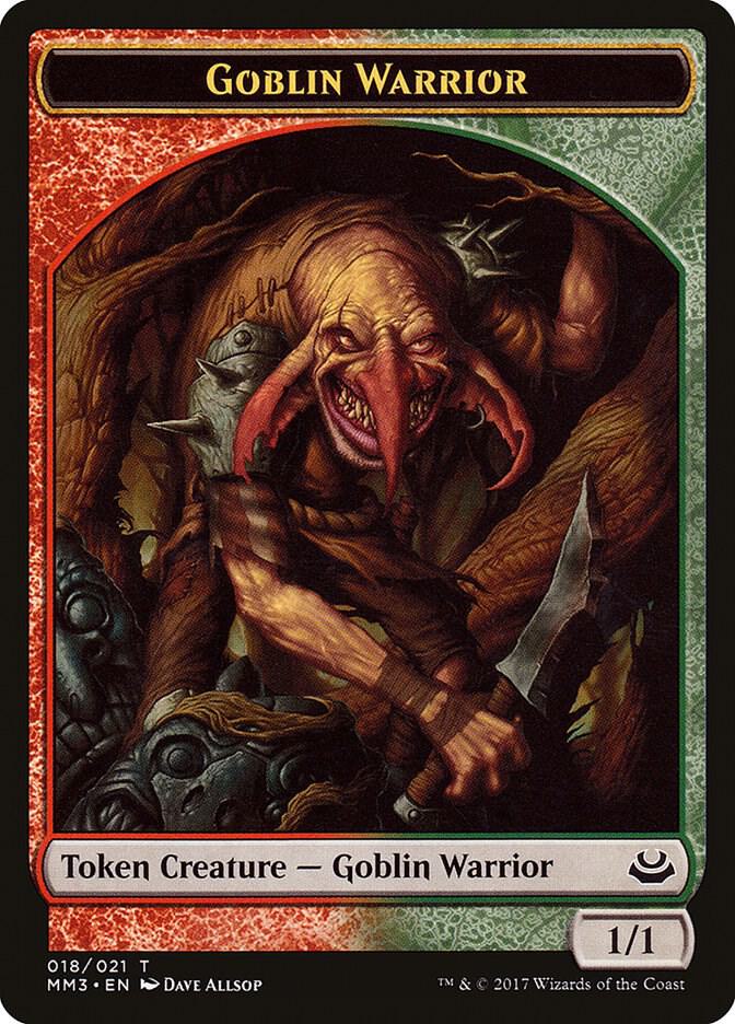 Goblin Warrior Token [Modern Masters 2017] 18