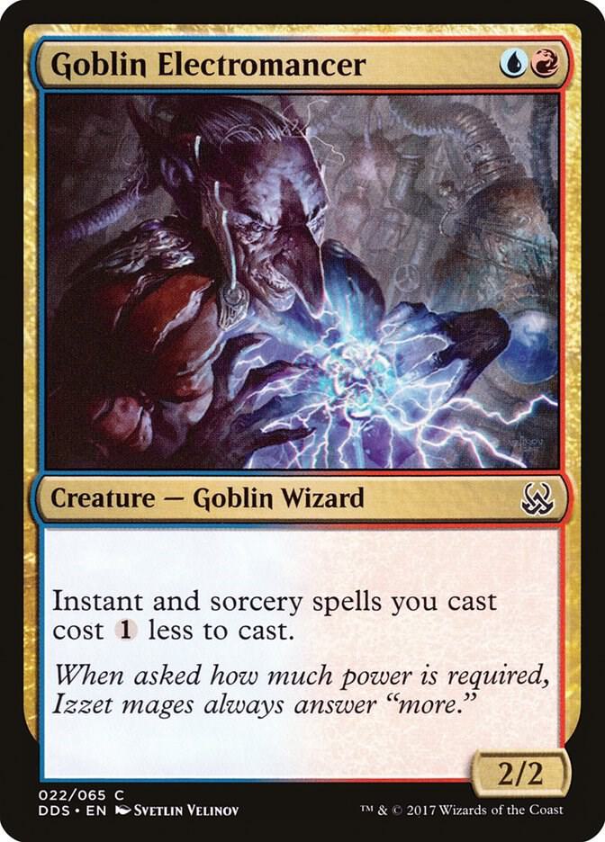 Goblin Electromancer [Duel Decks: Mind vs. Might] 22