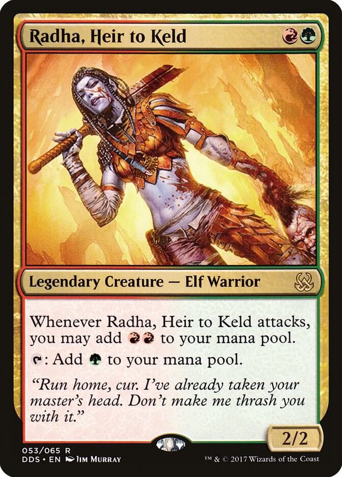 Radha, Heir to Keld [Duel Decks: Mind vs. Might] 53