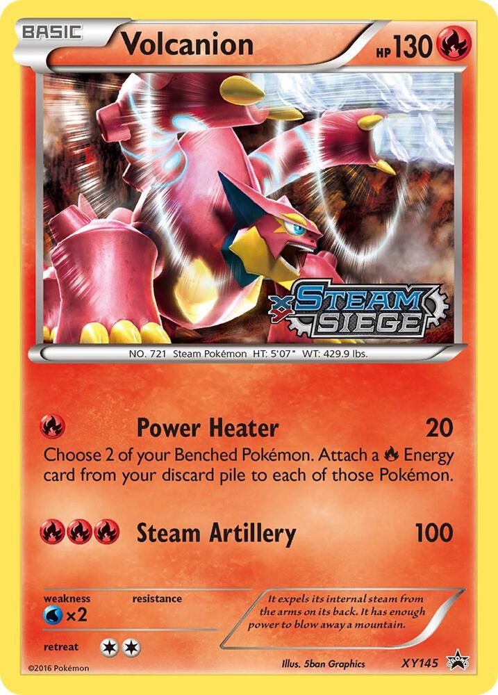 Volcanion (XY Steam Siege Prerelease) [XY Promos] XY145