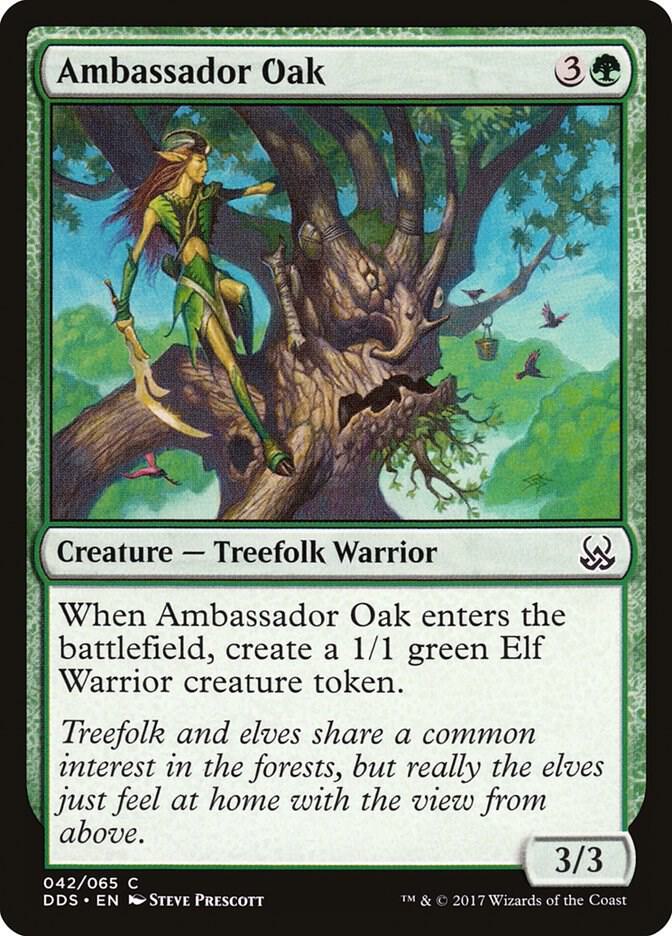 Ambassador Oak [Duel Decks: Mind vs. Might] 42