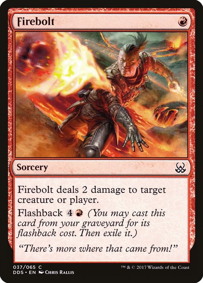 Firebolt [Duel Decks: Mind vs. Might] 37