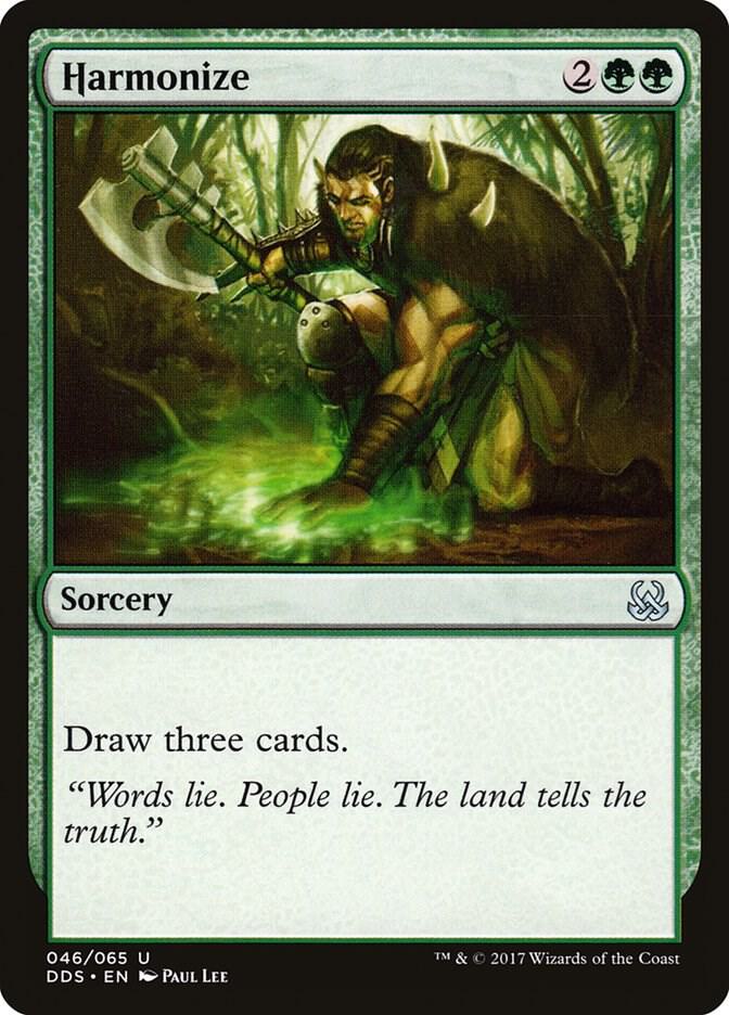 Harmonize [Duel Decks: Mind vs. Might] 46