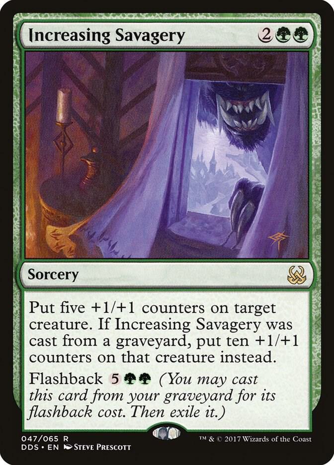 Increasing Savagery [Duel Decks: Mind vs. Might] 47