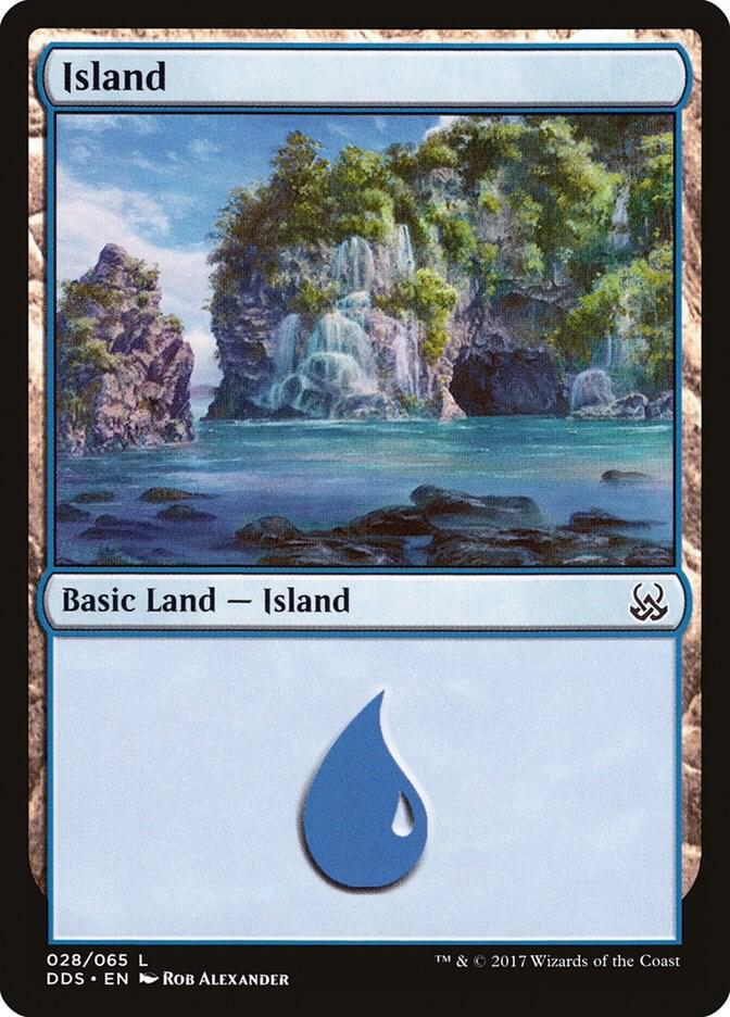 Island (028) [Duel Decks: Mind vs. Might] 28