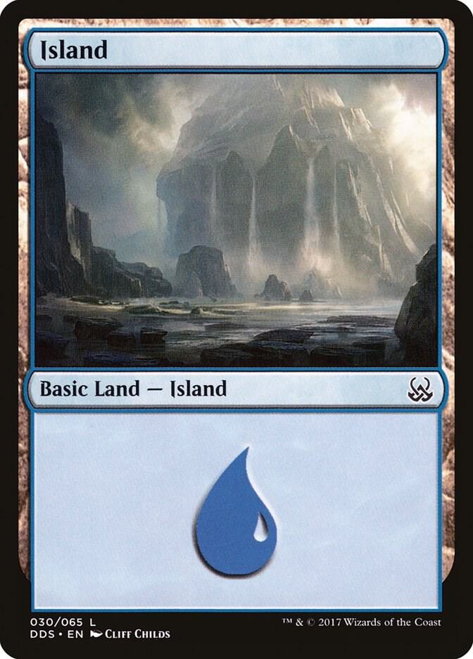 Island (030) [Duel Decks: Mind vs. Might] 30