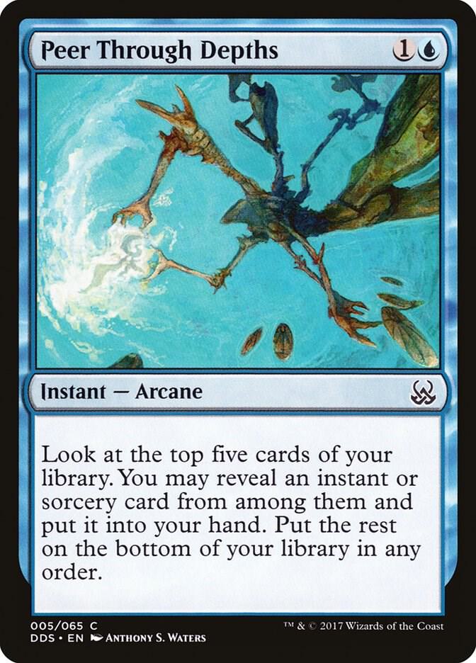 Peer Through Depths [Duel Decks: Mind vs. Might] 5