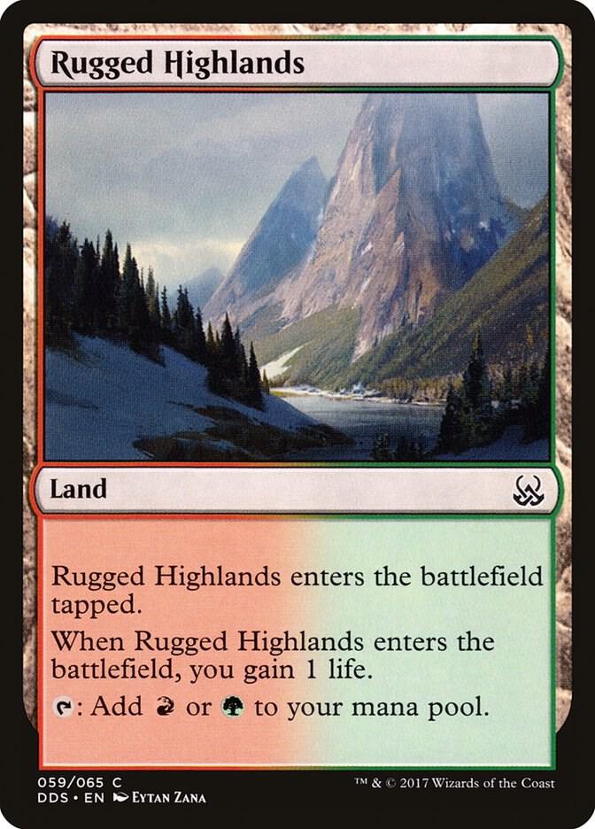 Rugged Highlands [Duel Decks: Mind vs. Might] 59