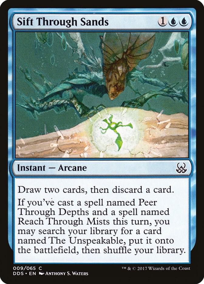 Sift Through Sands [Duel Decks: Mind vs. Might] 9