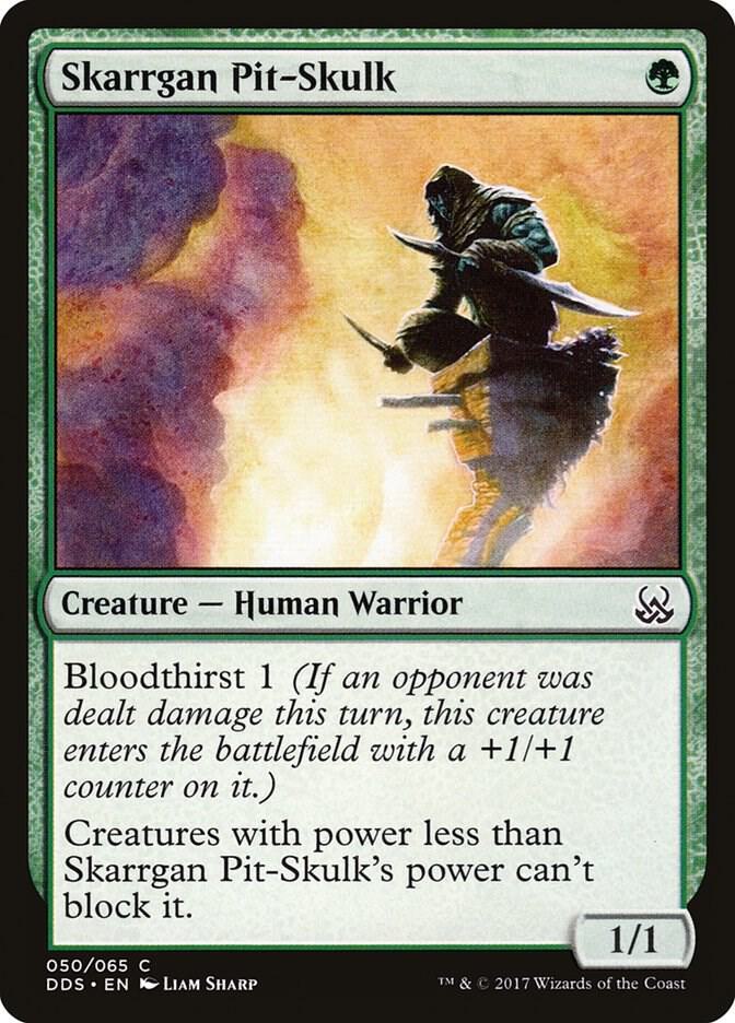 Skarrgan Pit-Skulk [Duel Decks: Mind vs. Might] 50