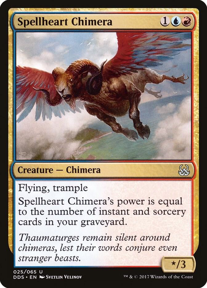 Spellheart Chimera [Duel Decks: Mind vs. Might] 25