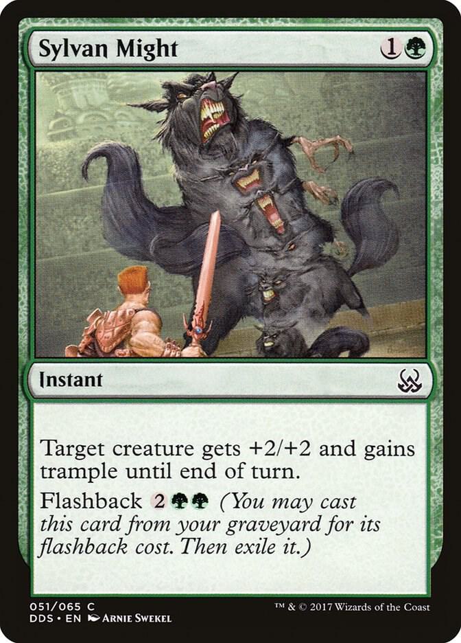 Sylvan Might [Duel Decks: Mind vs. Might] 51