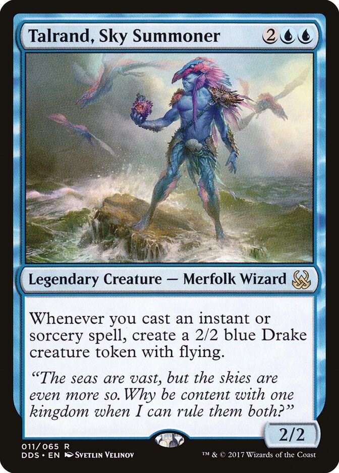 Talrand, Sky Summoner [Duel Decks: Mind vs. Might] 11