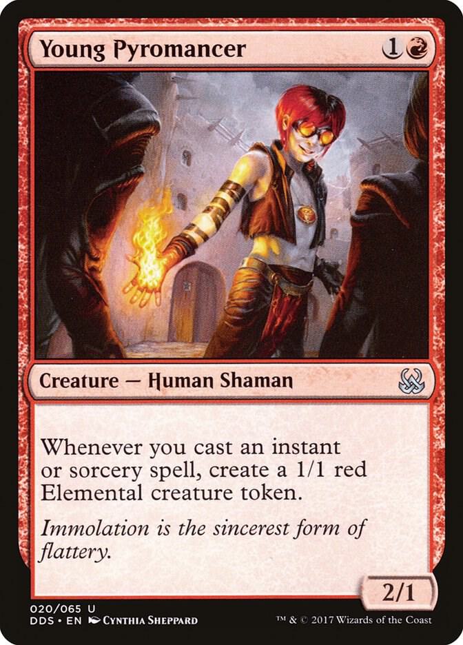 Young Pyromancer [Duel Decks: Mind vs. Might] 20