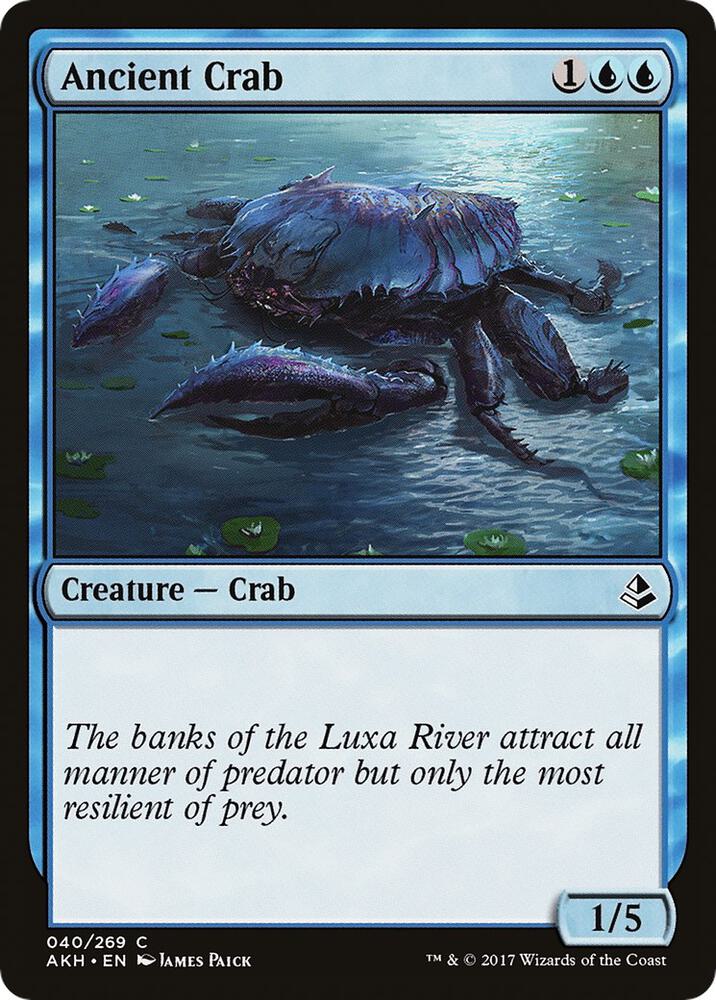 Ancient Crab [Amonkhet] 40