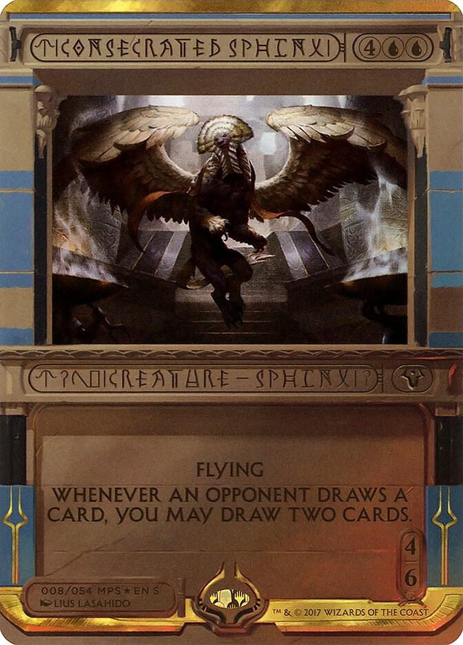 Consecrated Sphinx [Masterpiece Series: Amonkhet Invocations] 8