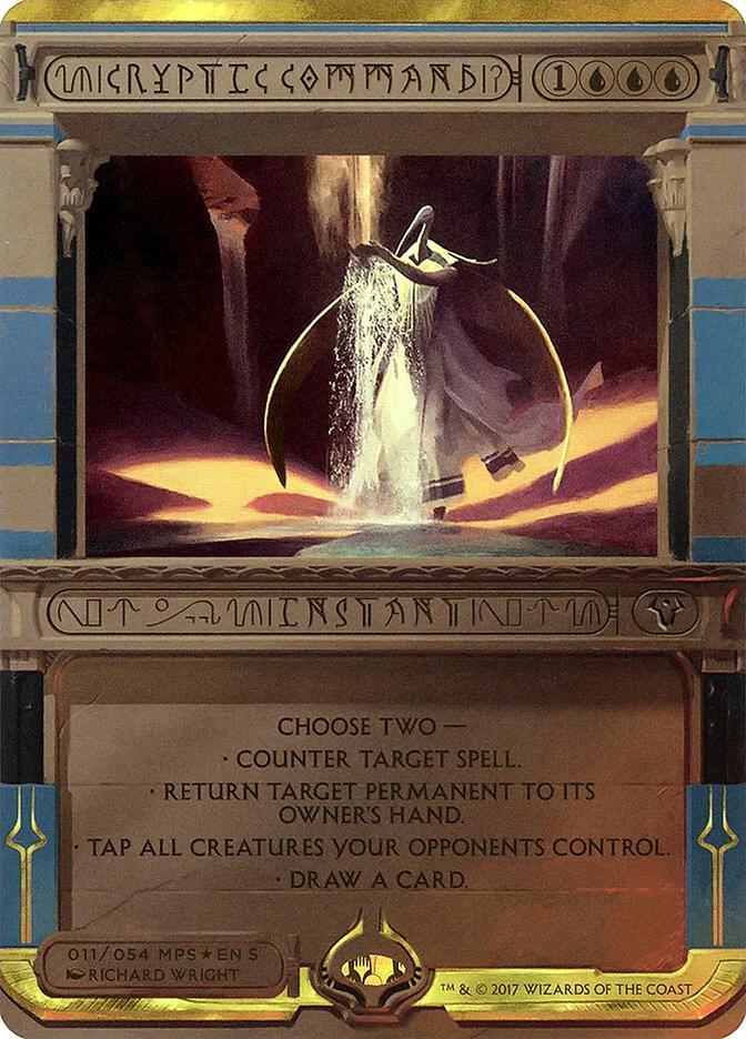 Cryptic Command [Masterpiece Series: Amonkhet Invocations] 11