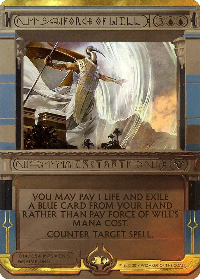 Force of Will [Masterpiece Series: Amonkhet Invocations] 14