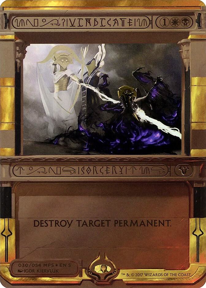 Vindicate [Masterpiece Series: Amonkhet Invocations] 30