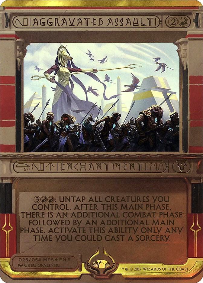 Aggravated Assault [Masterpiece Series: Amonkhet Invocations] 25