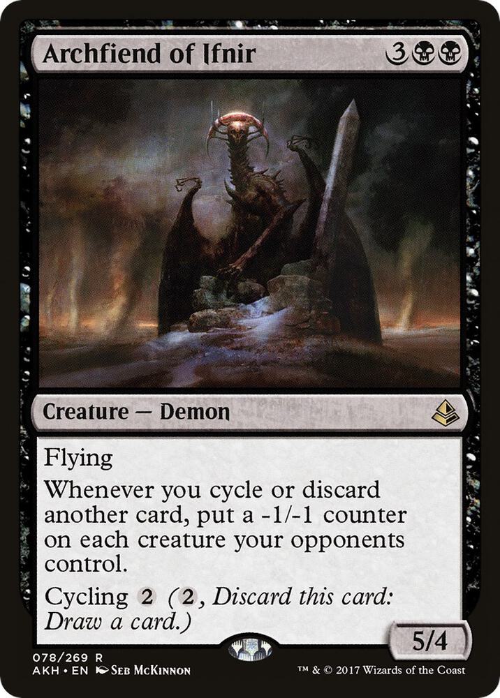 Archfiend of Ifnir [Amonkhet] 78