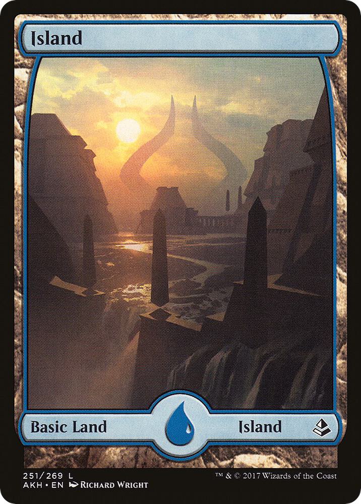 Island (251) - Full Art [Amonkhet] 251