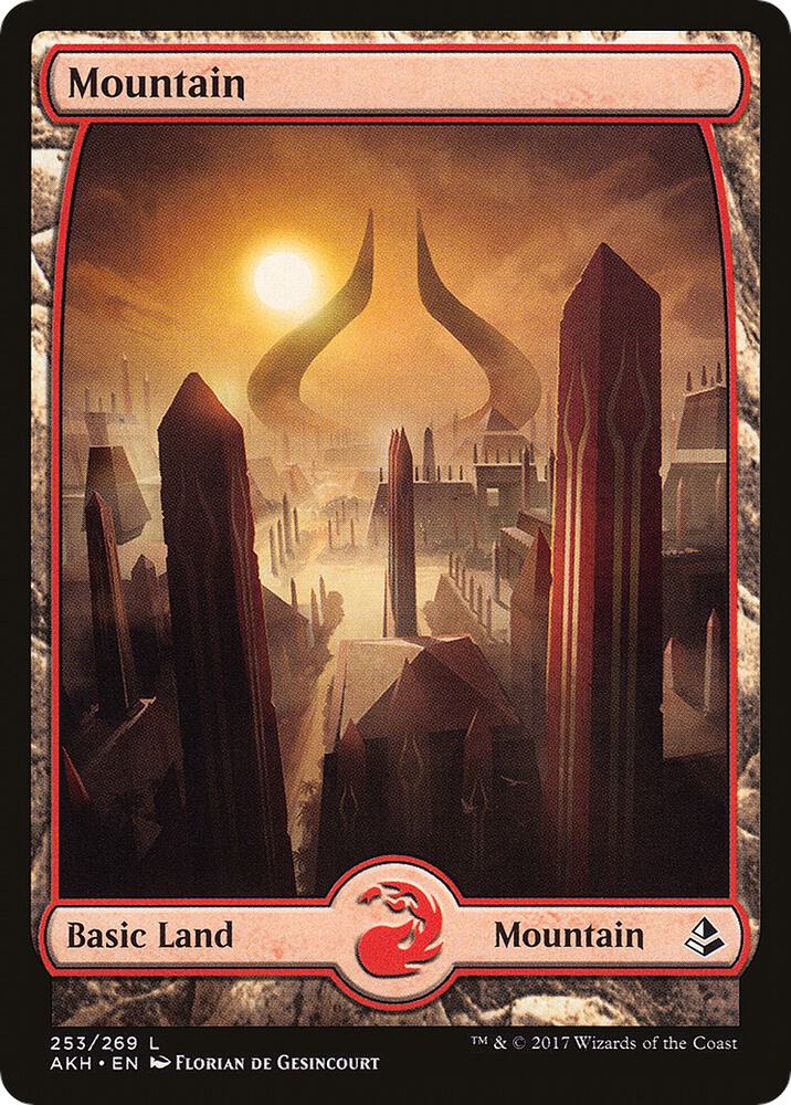 Mountain (253) - Full Art [Amonkhet] 253