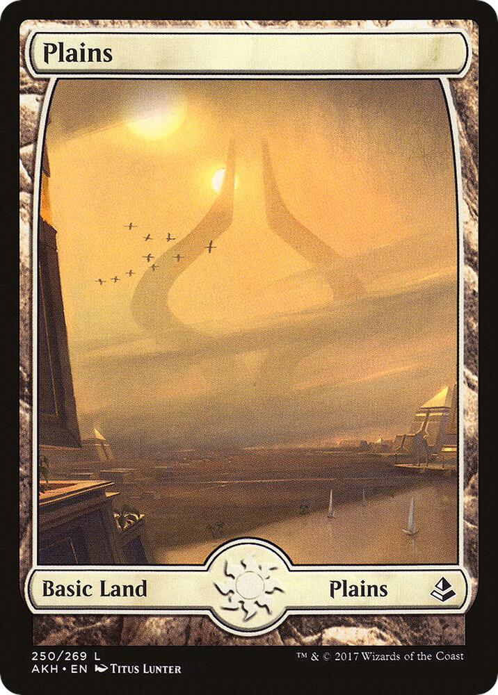 Plains (250) - Full Art [Amonkhet] 250