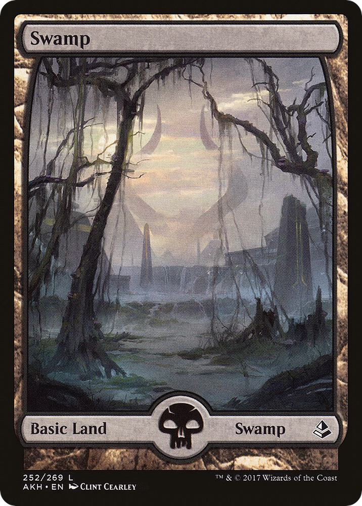 Swamp (252) - Full Art [Amonkhet] 252