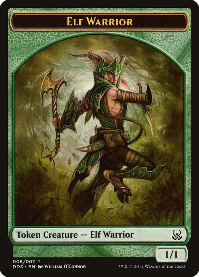 Elf Warrior Token [Duel Decks: Mind vs. Might] 6