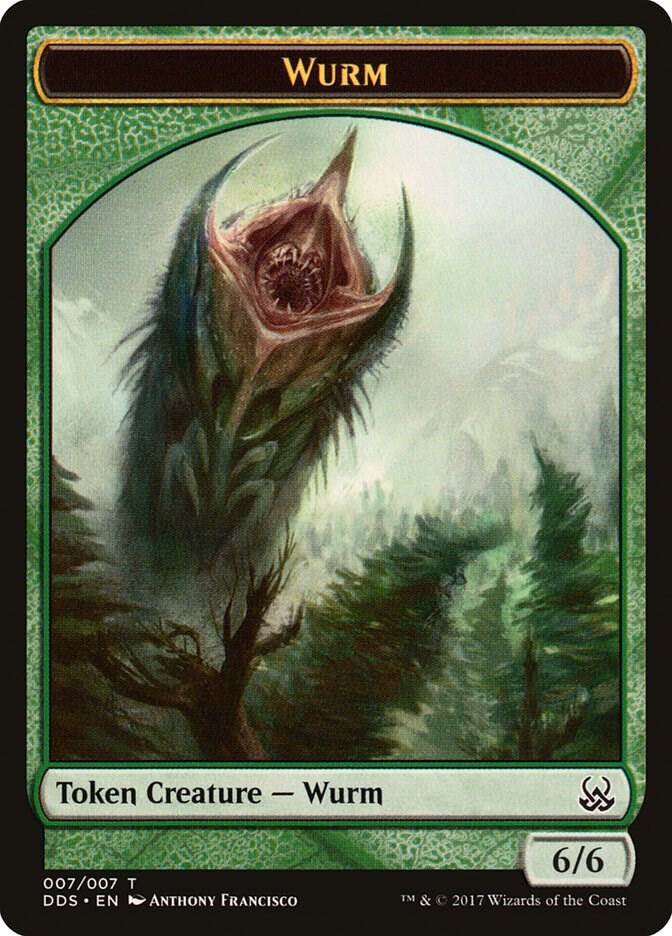 Wurm Token [Duel Decks: Mind vs. Might] 7