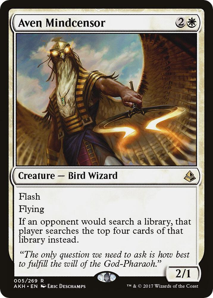 Aven Mindcensor [Amonkhet] 5