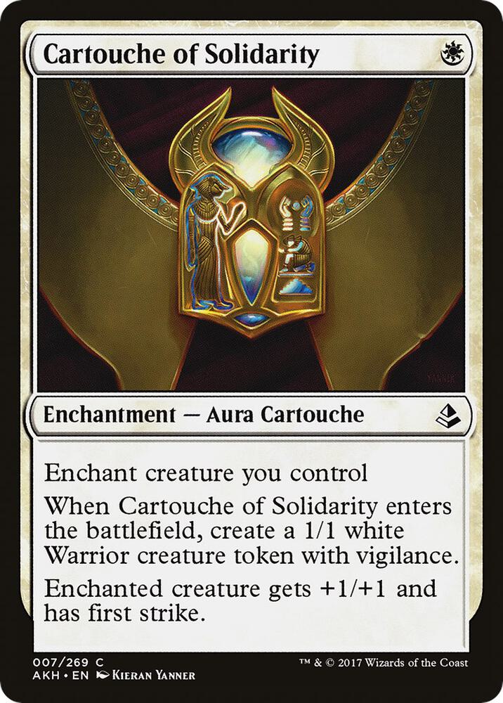 Cartouche of Solidarity [Amonkhet] 7