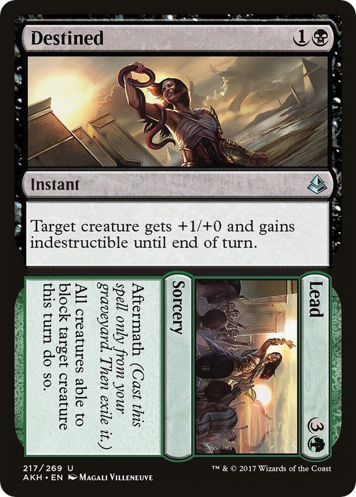 Destined // Lead [Amonkhet] 217