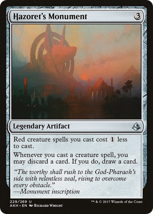 Hazoret's Monument [Amonkhet] 229