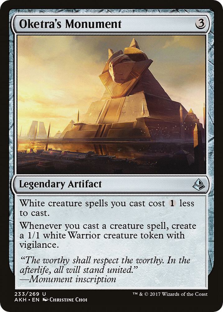 Oketra's Monument [Amonkhet] 233